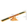 LAOTIES 71" Wooden Dog Agility Seesaw,Outdoor Pet Balance Ramp for Small to Large Dogs,Weather Resistant Dog Obedience Equipment - 2 of 4