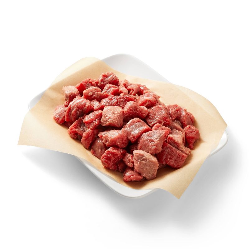 USDA Choice Angus Beef Stew Meat - 1lb - Good &#38; Gather&#8482;, 3 of 5