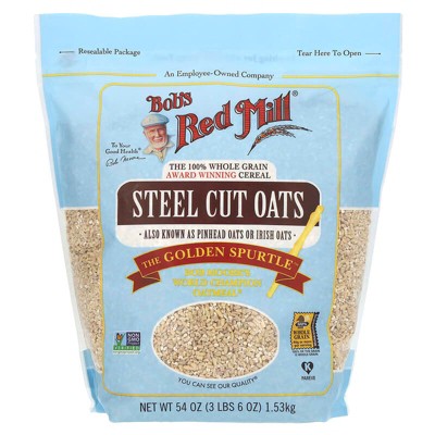 Bob's Red Mill Steel Cut Oats 54 oz