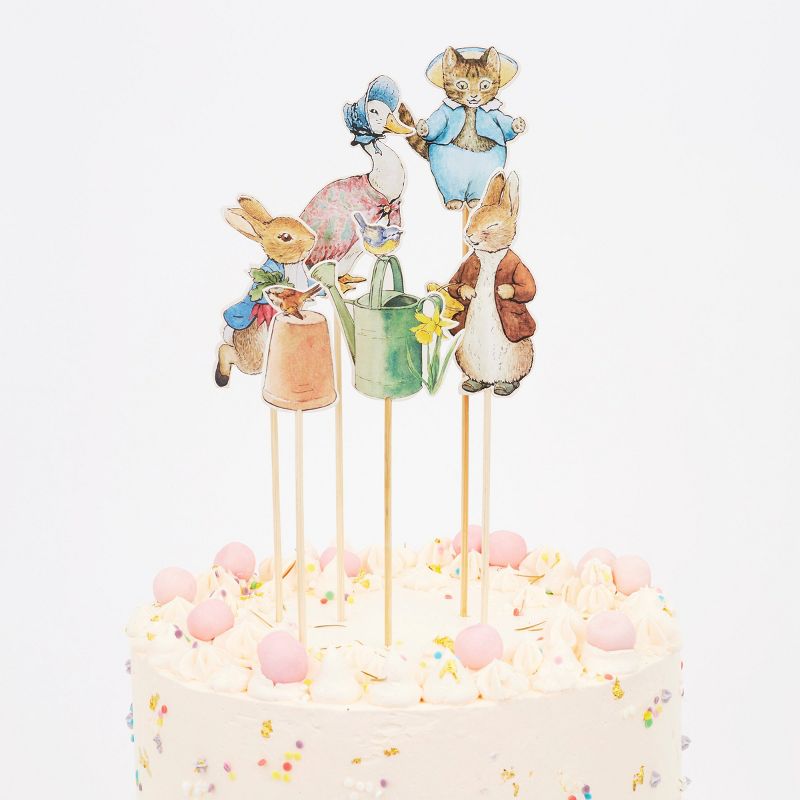 Meri Meri Peter Rabbit™ & Friends Cake Toppers (Pack of 6), 3 of 4