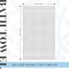 White Classic Luxury 100% Cotton Bath Towels Set of 4 - 27x54" - 3 of 4
