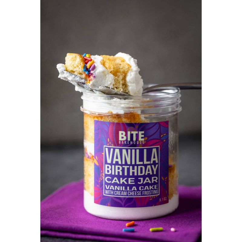 BITE Bakehouse Vanilla Birthday Cake Jar - 5.1oz, 3 of 5