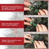 4.5 ft Pre-Lit Artificial Christmas Tree Tabletop with 108 Warm White Lights, Potted Christmas Tree with Berry Clusters - 4 of 4
