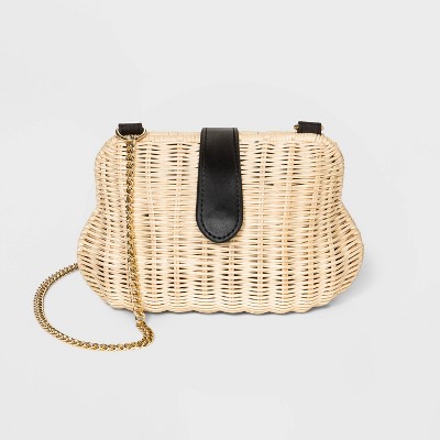 rattan crossbody