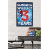 Trends International Marvel Spider-Man - Happy 3rd Birthday Framed Wall Poster Prints - 2 of 4