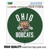 Ohio University Bobcats Logo Automotive Car Window Locker Circle Bumper Sticker - 3 of 4