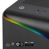 SilverStone Technology SETA A1 Titanium on Black Premium ATX/Micro-ATX Case with Temperd Glass - SEA1TB-G - 4 of 4