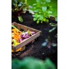 48"x48" Urbana Keyhole Garden Square Vinyl Garden Bed Espresso - Vita: UV & Weather-Resistant, 10 Year Warranty - 3 of 4
