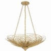 Crystorama Lighting Doral 6 - Light Chandelier in  Renaissance Gold - 3 of 4