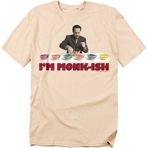 Monk Im Monk Ish Adult T-Shirt - 1 of 4