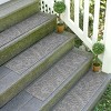 WaterHog 8.5"x30" Set of 4 Boxwood Indoor/Outdoor Stair Treads Door Mats - 3 of 4