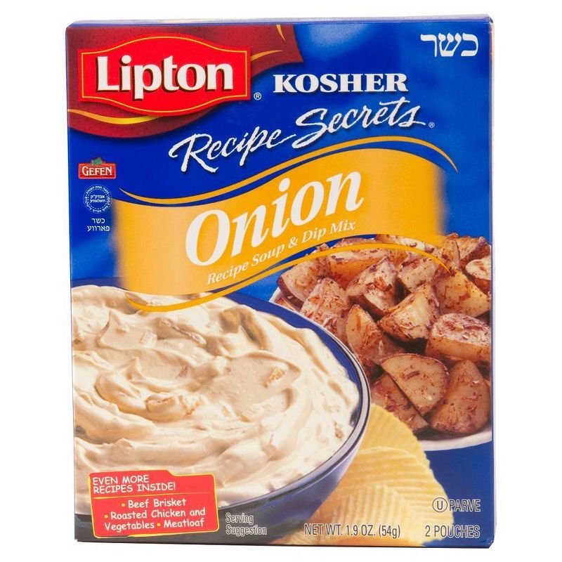 Lipton Kosher Recipe Secrets Onion Soup &#38; Dip Mix - 1.9oz, 1 of 5