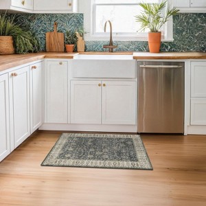 Area Rugs: Washable Non-Slip Vintage Carpet, Soft Low Pile Stain Resistant Rugs for Living Room, Bedroom, Home, Office, Dining Room - 1 of 2