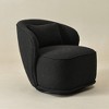 KINWELL Modern Boucle Upholstered 360° Swivel Accent Chair - 4 of 4