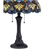Chloe Lighting Kendall Tiffany-style 2 Light Victorian Table Lamp 16" Shade - 4 of 4