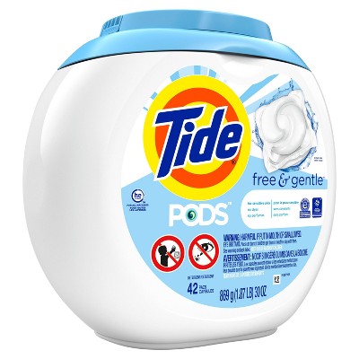 Tide Pods Laundry Detergent Pacs - Free & Gentle : Target