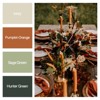 PartyWoo Crepe Paper Streamers Green Hunter Sage Burnt Orange Sand White 6 Rolls 492 ft 1.8 Inch x 82 Ft Roll - 3 of 4