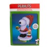 Kurt Adler 10-Inch Battery-Operated Musical Santa Snoopy Nutcracker - 2 of 4