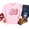 Simply Sage Market Women's Graphic Sweatshirt Retro Love Vibes - 3 of 4