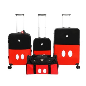 Mickey Mouse Classic Shorts 5-Piece Luggage Set - 1 of 4