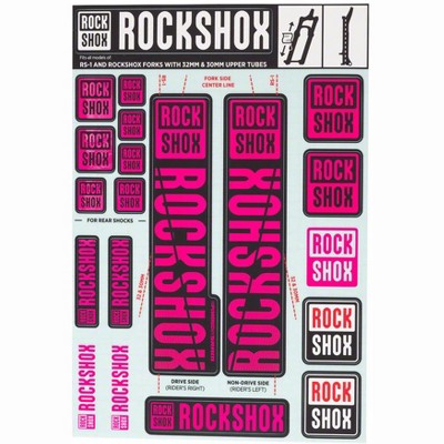 RockShox Decal Kit Sticker/Decal