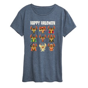 Women's - Lilo and Stitch - Stitch Costumes Short Sleeve Graphic T-Shirt - 1 of 4