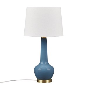 Hampton Hill 14"x26.25" Zazie Ceramic Genie Warm Soft Elegant Genie-Style (Includes LED Light Bulb) Table Lamp - 1 of 4