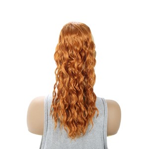 Unique Bargains Women's Latin American Curly Ponytail Long Hair Hair Extensions High Temperature Fiber 16IN 1 Pc - 1 of 4