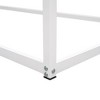 Sapphtopaz Floor House Bed Frame for Kid with Roof Design Platform Bed with Metal Frame for Kids Bedroom, Playroom, Nursery - 2 of 4
