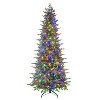 Puleo 7.5' Pre-Lit Slim Lexington Fir Artificial Tree with 350 Dual-Color LED Lights - 2 of 4