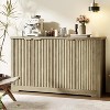 Gustowave Recessed Buffet With Storage, 4 Doors And Adjustable Shelves - 3 of 4