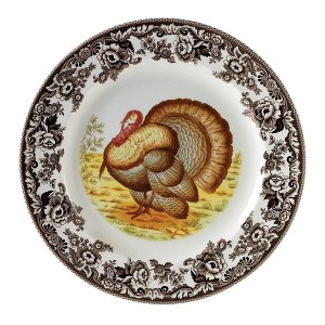 Spode Woodland Round Platter - Turkey - Perfect for Thanksgiving - 1 of 4