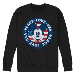 Men's - Disney - Americana Graphic Fleece Sweatshirt - 1 of 4