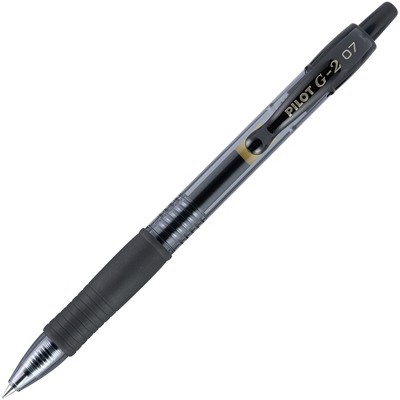 Pilot Gel Pen Retractable/Refillable Fine Point Black 31170