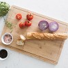 Better Houseware Bamboo Cutting Board with Well in Beige - image 4 of 4