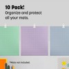 Impresa Mat Hangers for Cricut Cutting Mats to Organizes - 10 Pack - Easy To Install Standard Grip Cutting Mat Hangars - 4 of 4