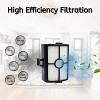 Nispira HZ500 Vacuum Cleaner Replacement HEPA Filter For Shark HZ500UK HZ500UKT Anti Hair Wrap Corded Stick Vacuum Cleaner. 2 Pack - 4 of 4