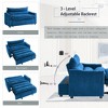 NicBex Convertible Sofa Bed Sleeper Chair with 3-Position Adjustable Backrest,Upholstered Small Couch for Living Room,Bedroom - 3 of 4