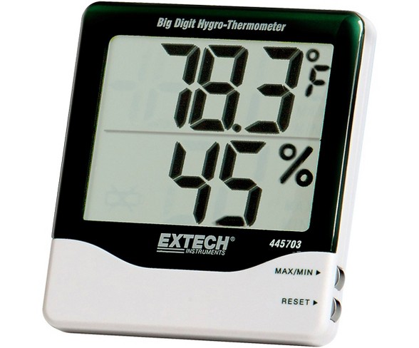 EXTECH Instruments Hygro Thermometer Big Digit
