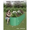 Raised Garden Bed,Galvanized Raised Planter Boxes Outdoor with Easy Assembly, Large Garden Bed for Vegetables, Fruits, Flower,Raised Garden Bed - 3 of 4