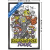 Trends International Netflix The Electric State - Exclusion Zone Tour By DJ Javier Framed Wall Poster Prints Black Framed Version 22.375" x 34" - 3 of 4