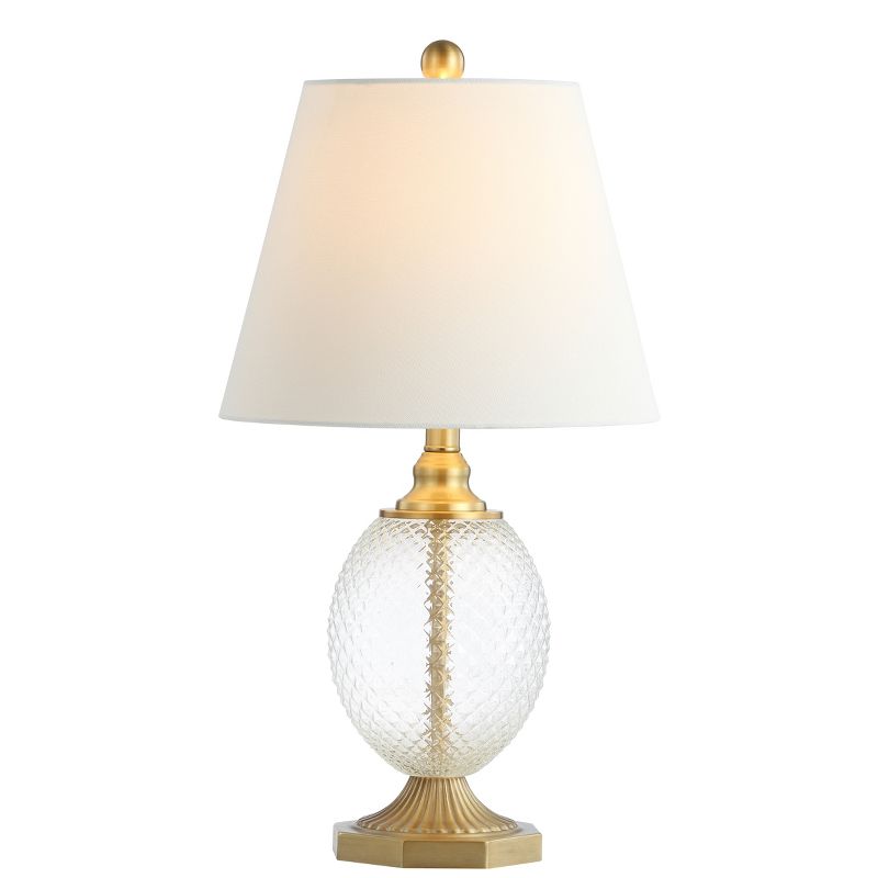 Kaiden Table Lamp - Clear/Brass Gold - Safavieh., 3 of 5