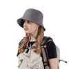 Anna-Kaci Lightweight Packable Bucket Hat with Ventilated Crown Chin Strap and Adjustable Fit for Travel Hiking and Outdoor Use - 2 of 4