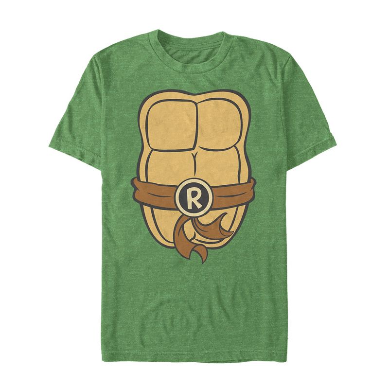 Men's Teenage Mutant Ninja Turtles Raphael Costume T-Shirt, 1 of 4