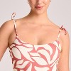 Vitamin A Women's Printed Tie Shoulder Classic Coverage One Piece Swimsuit - Multi - 3 of 3