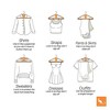 Kangaroo Hangers 50pk Slim Hangers Black - 2 of 2