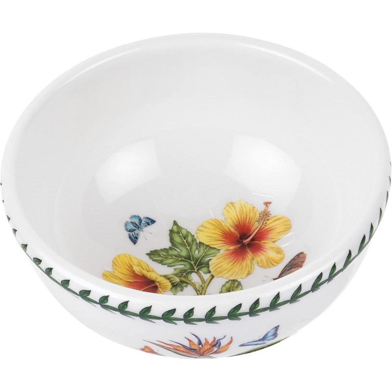 Portmeirion Exotic Botanic Garden Individual Fruit Salad Bowl, Set of 6, Made in England - Assorted Floral Motifs,5.5 Inch, 4 of 8