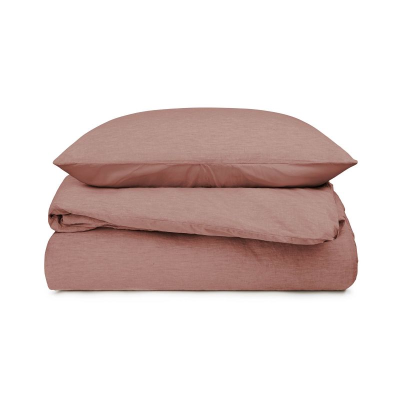 French Linen and Cotton Duvet Cover & Sham Set | BOKSER HOME., 3 of 10