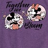 Girls' - Disney - Mickey & Minnie Fitted Short Sleeve Graphic T-Shirt - 2 of 4