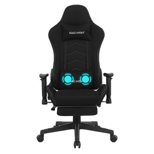 ELECWISH Reclining Swiveling PC & Racing Game Chair with Massage Function - 1 of 4